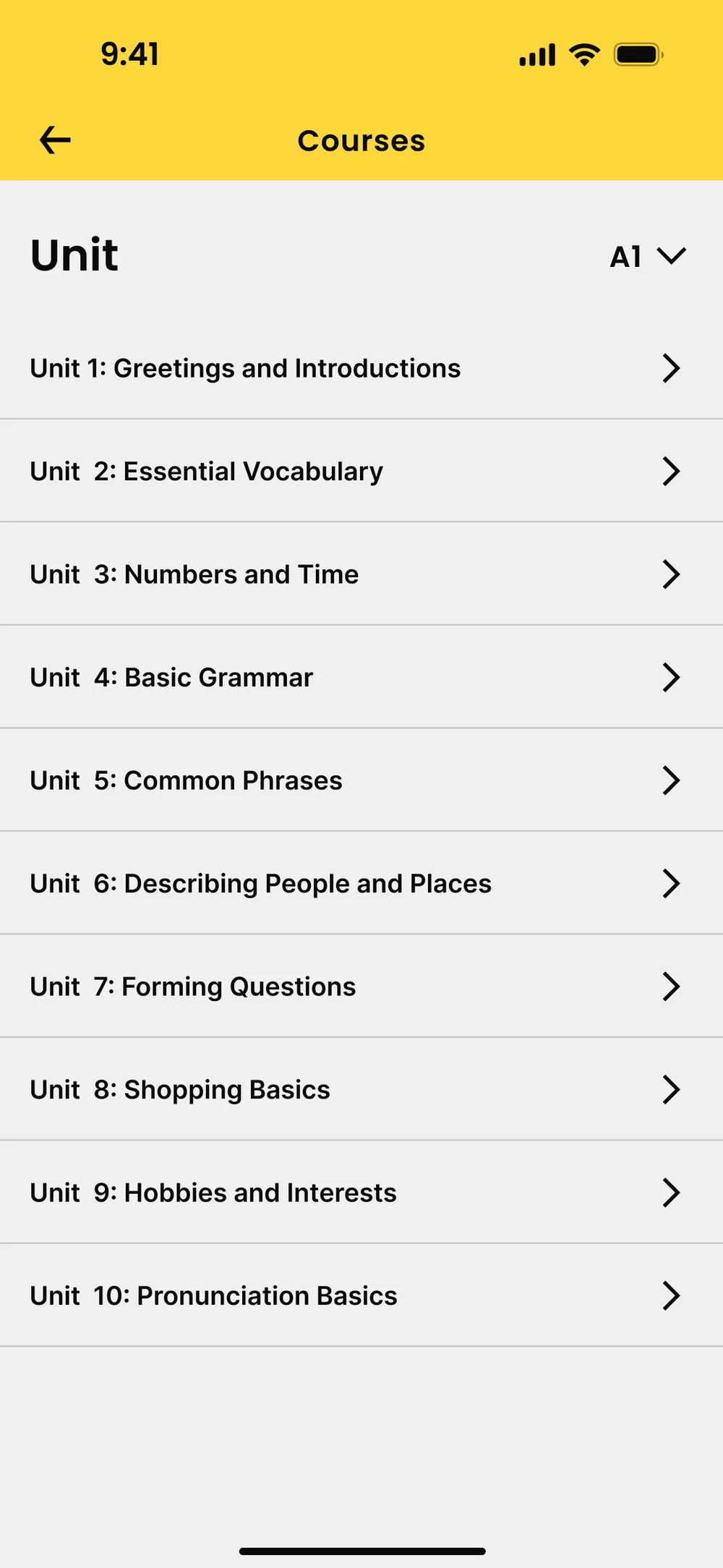 Courses